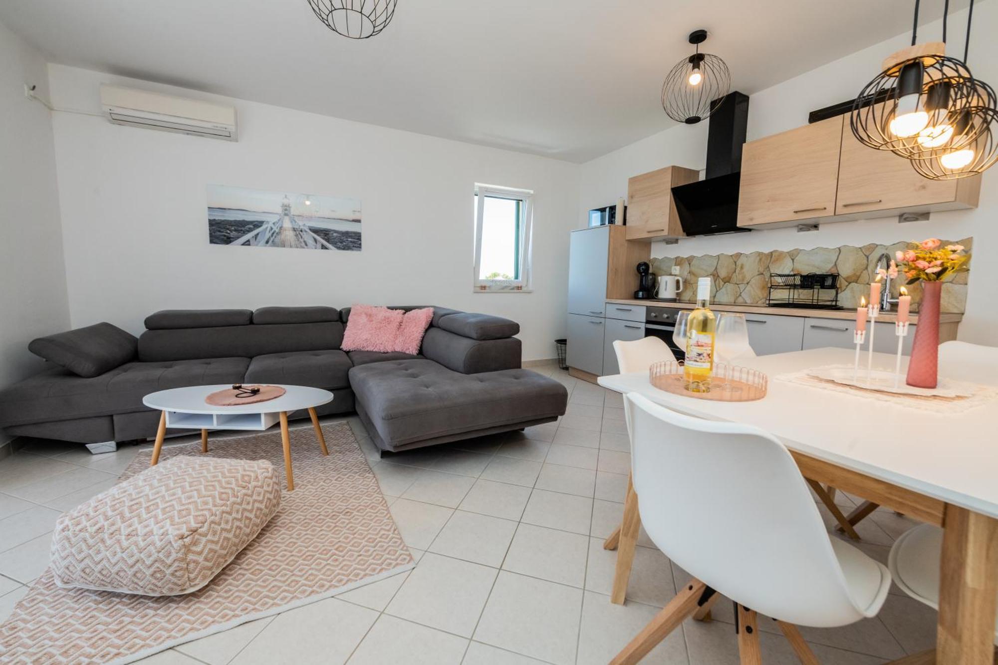 Sun Island Apartment Traù Esterno foto